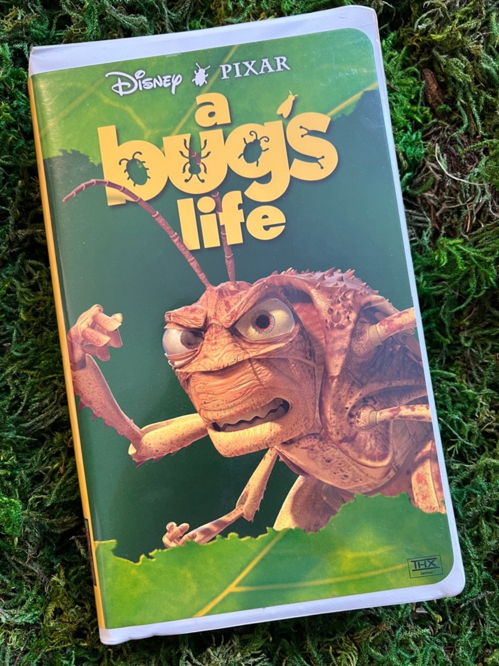 VINTAGE Disney "A Bug's Life" VHS tape in its original clamshell case. 1999